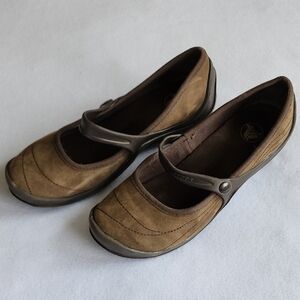 CROCS Brown Wedges Comfortable Everyday Shoes